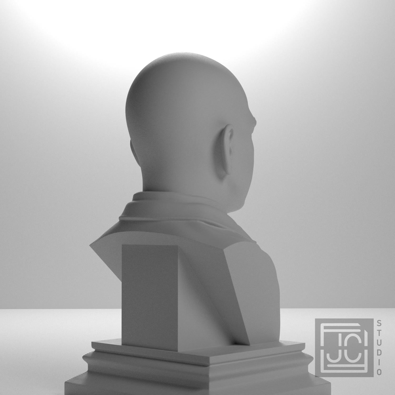 Jeff Bezos 3D Printed Collectible Bust