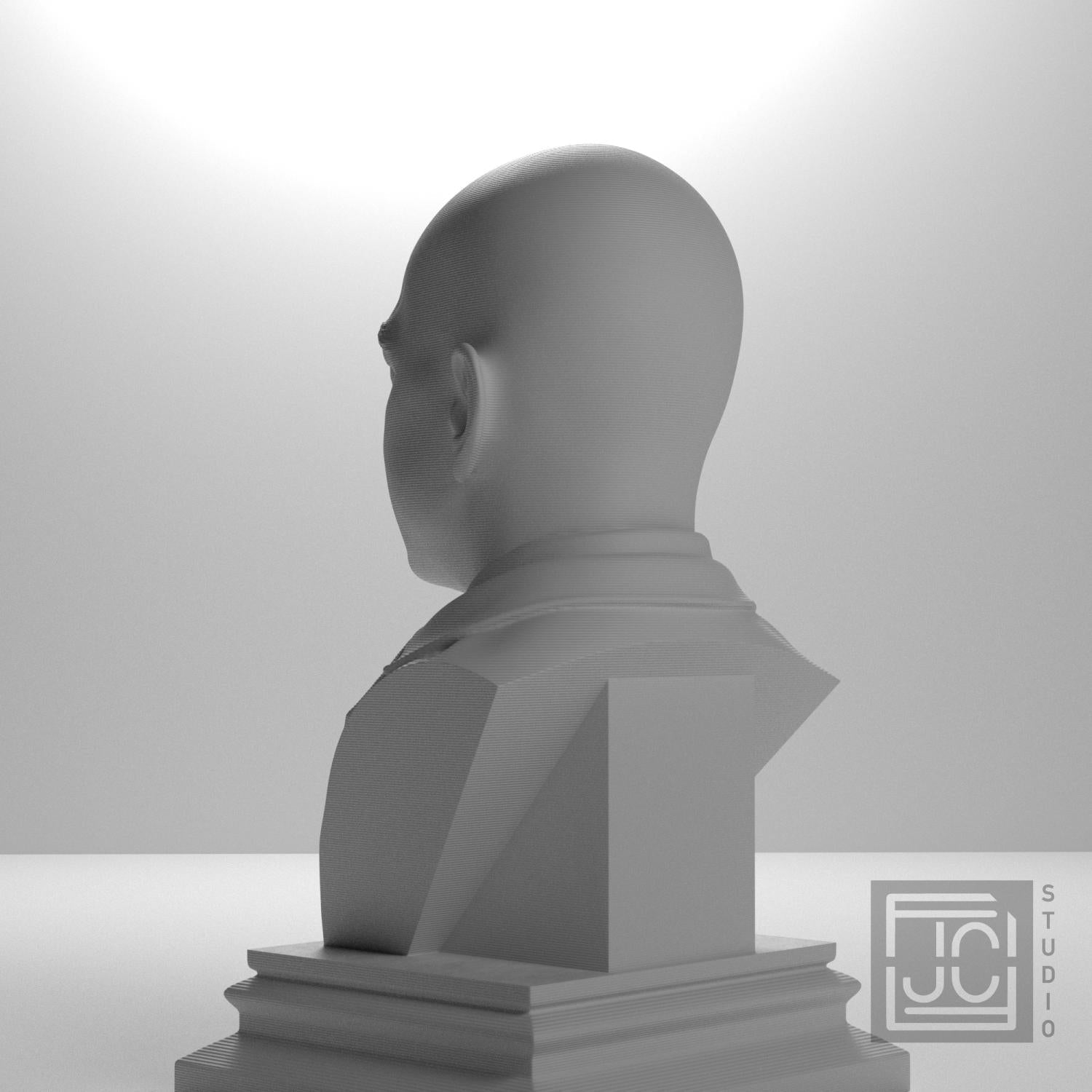 Jeff Bezos 3D Printed Collectible Bust