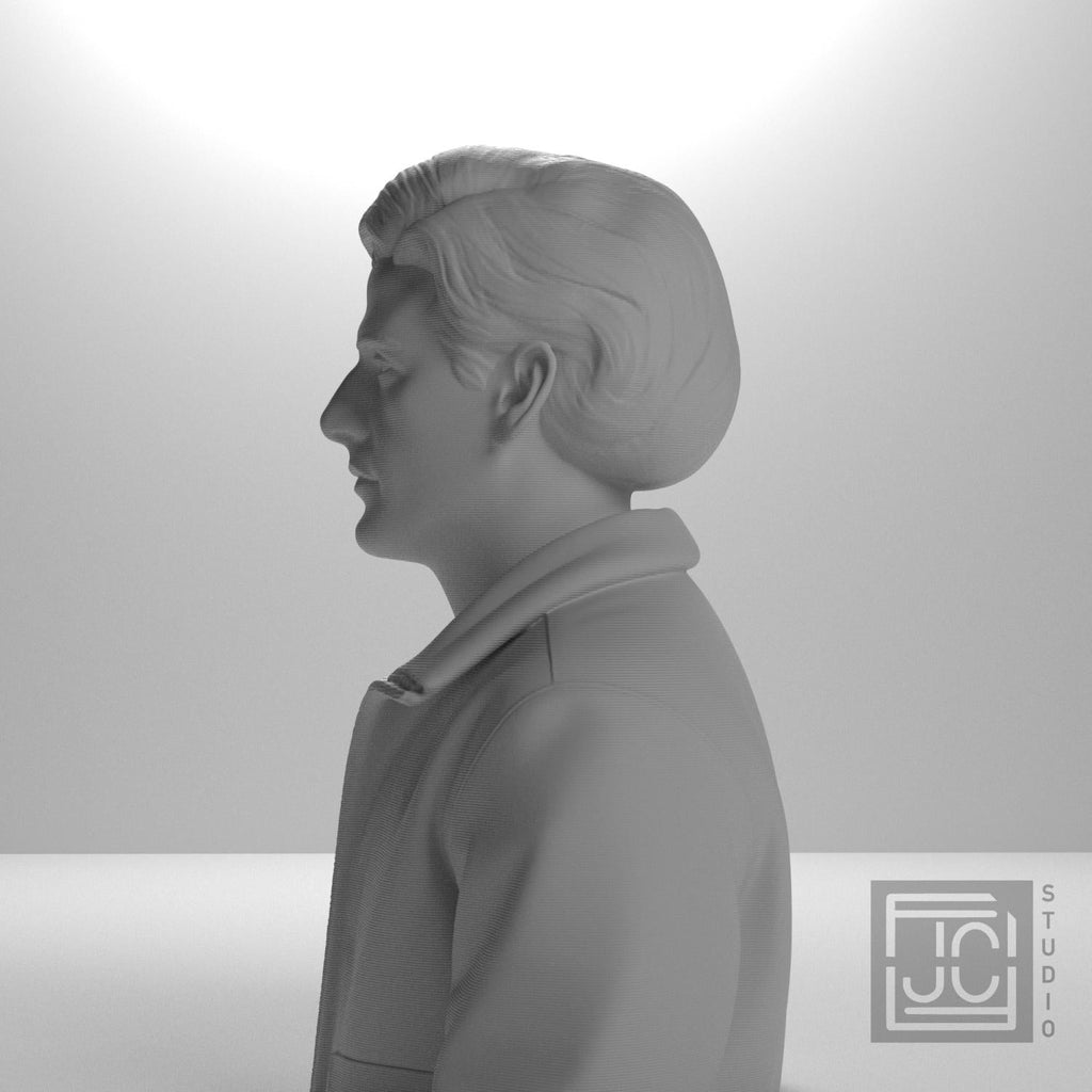 Oscar Isaac 3D Printed Collectible Bust