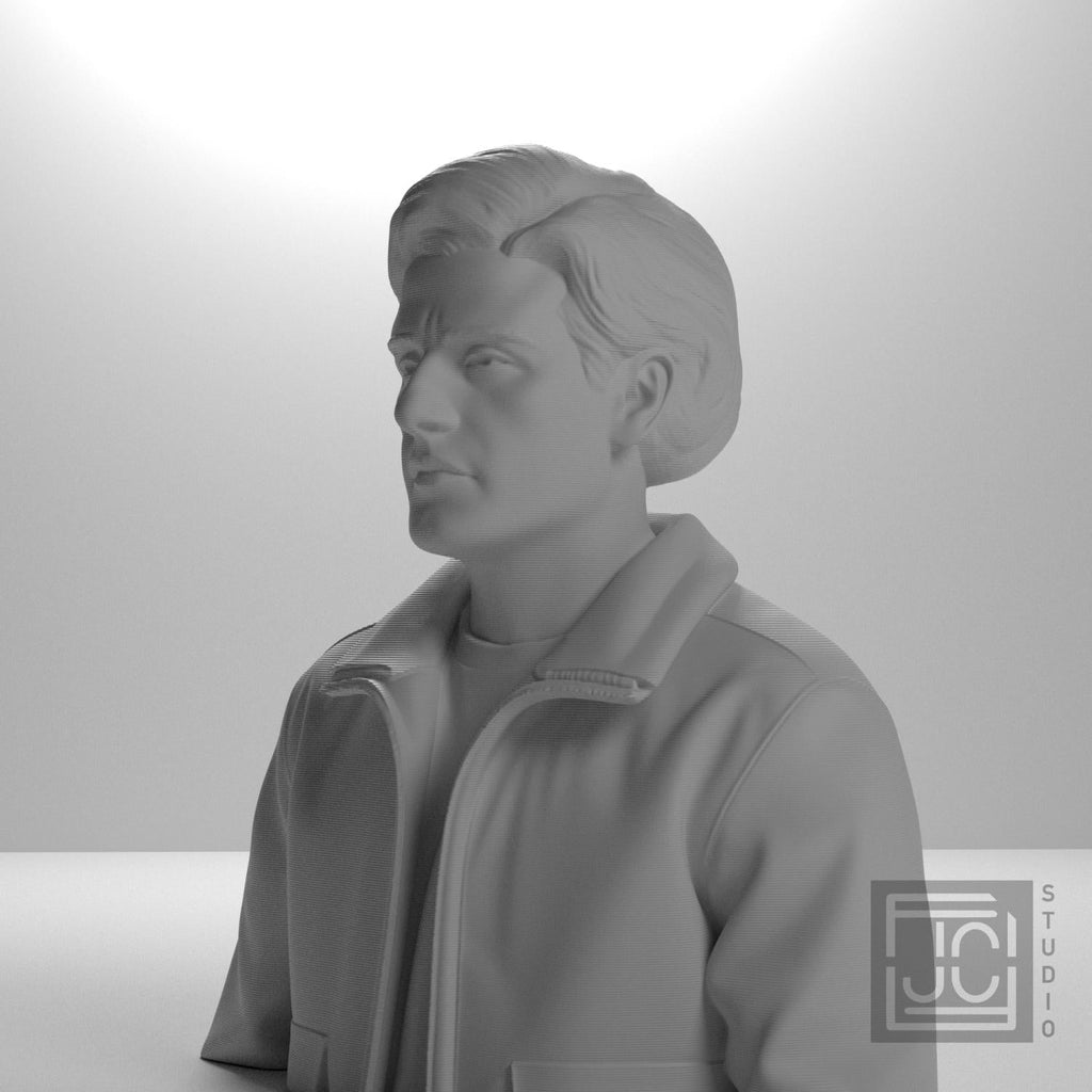 Oscar Isaac 3D Printed Collectible Bust