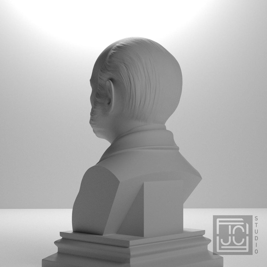 John Quincy Adams 3D Printed Collectible Bust