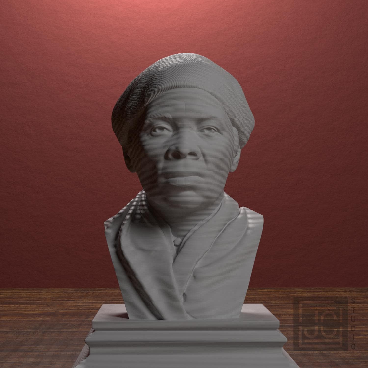 Harriet Tubman 3D Printed Collectible Bust