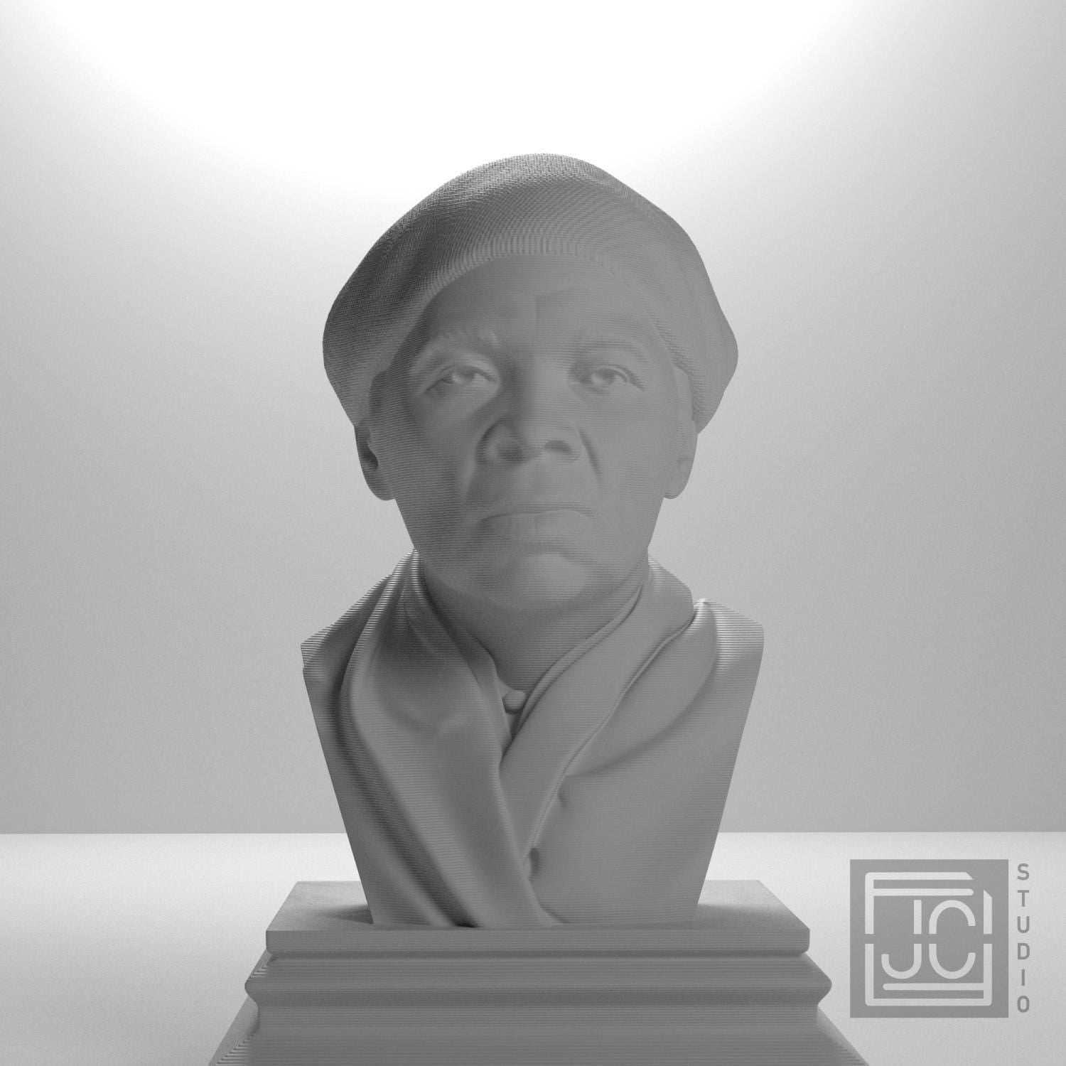 Harriet Tubman 3D Printed Collectible Bust