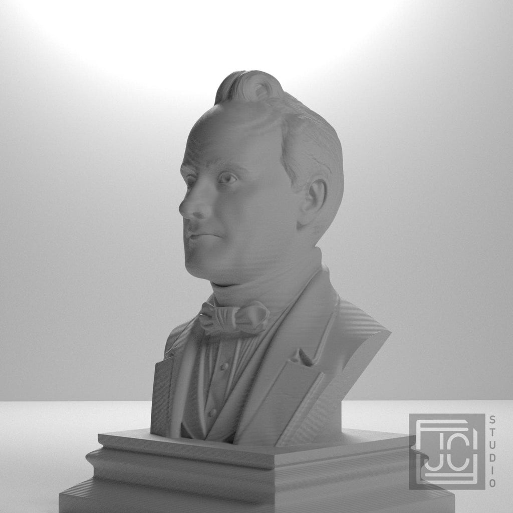James Buchanan 3D Printed Collectible Bust