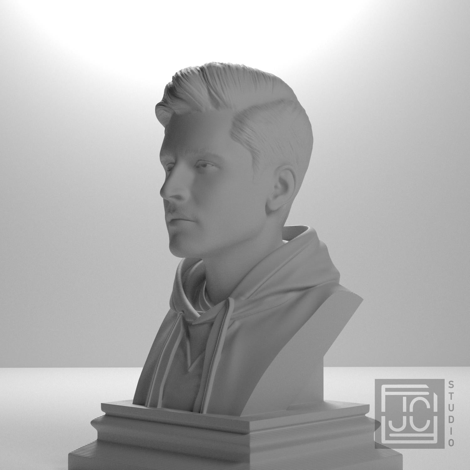 Ludwig Ahgren 3D Printed Collectible Bust