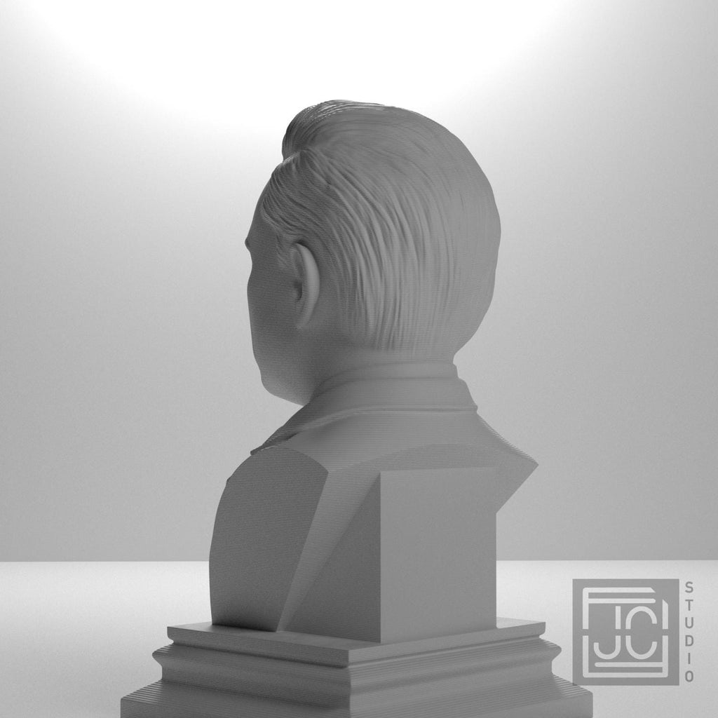 Elon Musk 3D Printed Collectible Bust