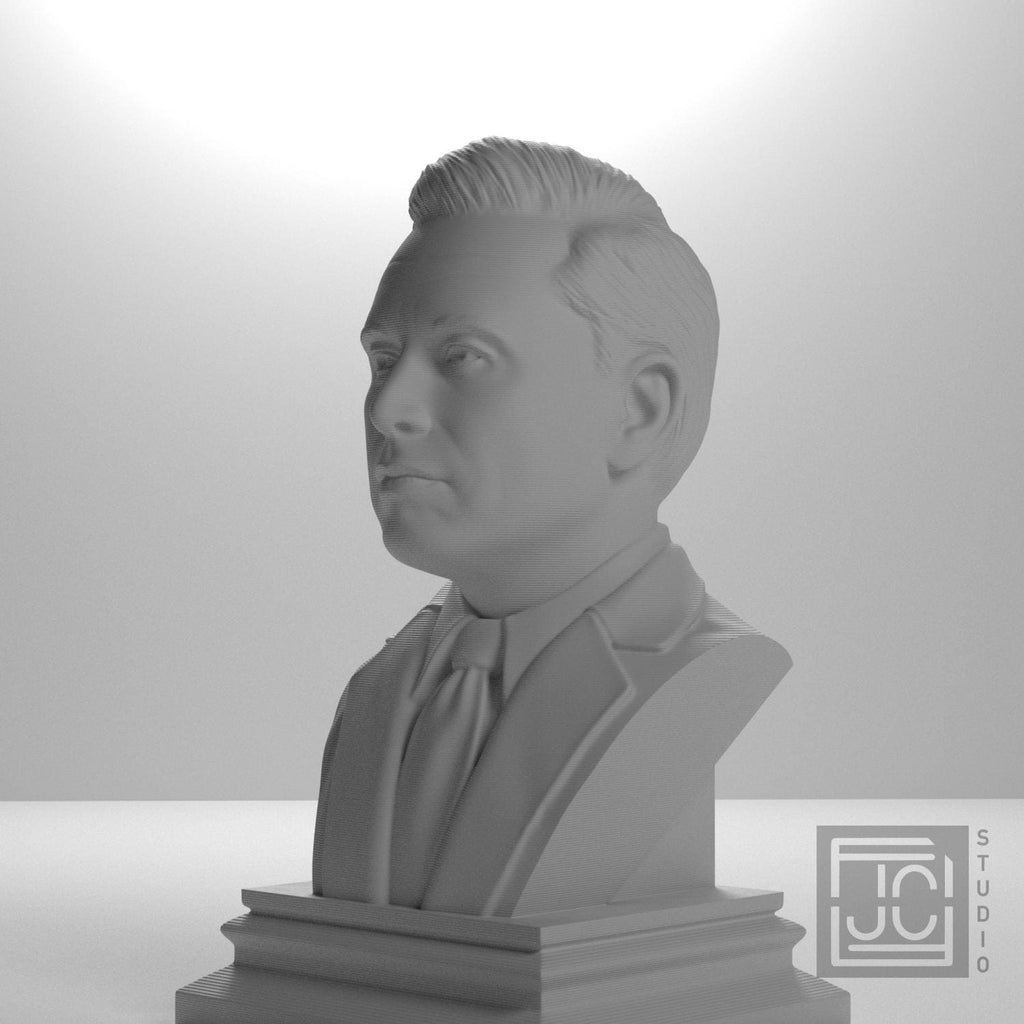 Elon Musk 3D Printed Collectible Bust