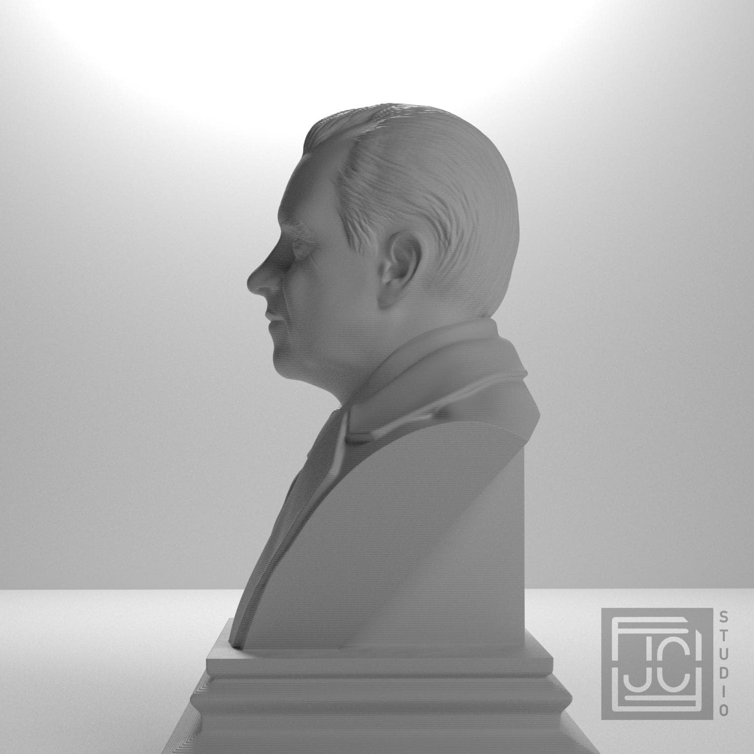 Richard Nixon 3D Printed Collectible Bust