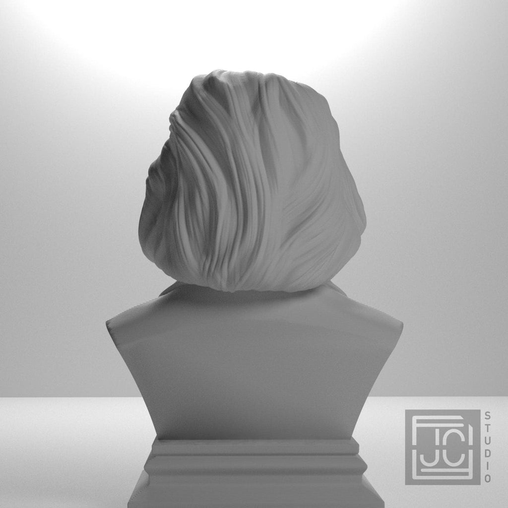 Michio Kaku 3D Printed Collectible Bust