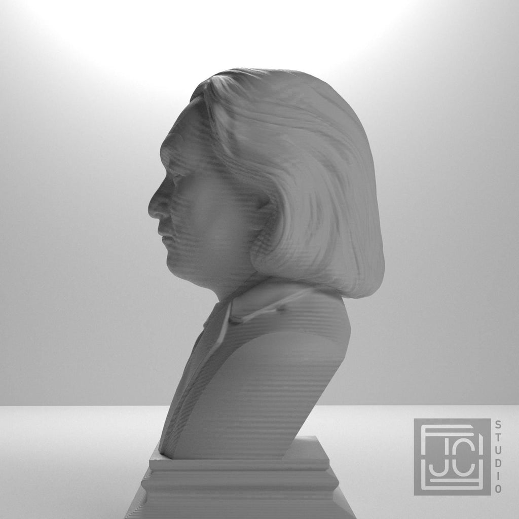 Michio Kaku 3D Printed Collectible Bust
