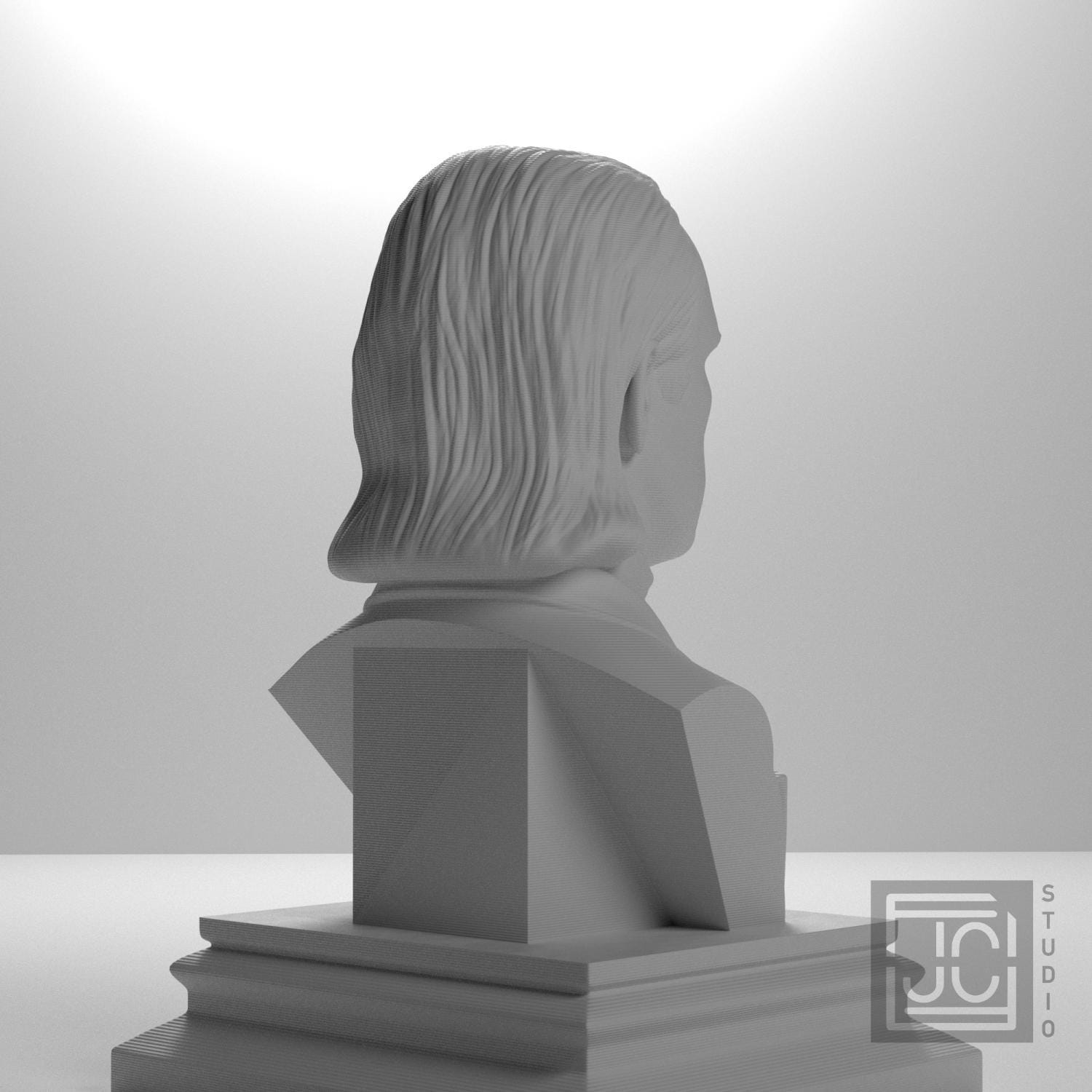 James K. Polk 3D Printed Collectible Bust