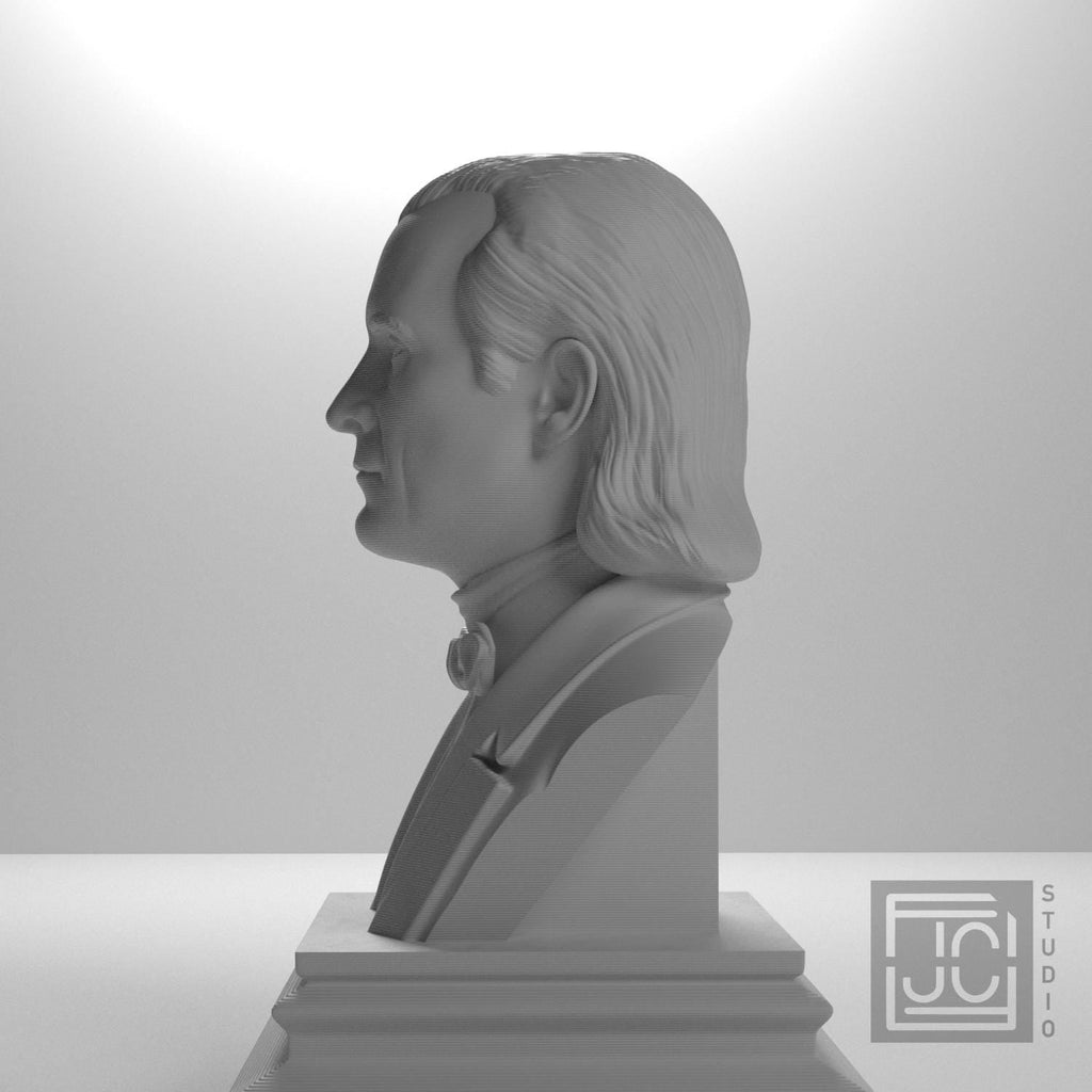 James K. Polk 3D Printed Collectible Bust