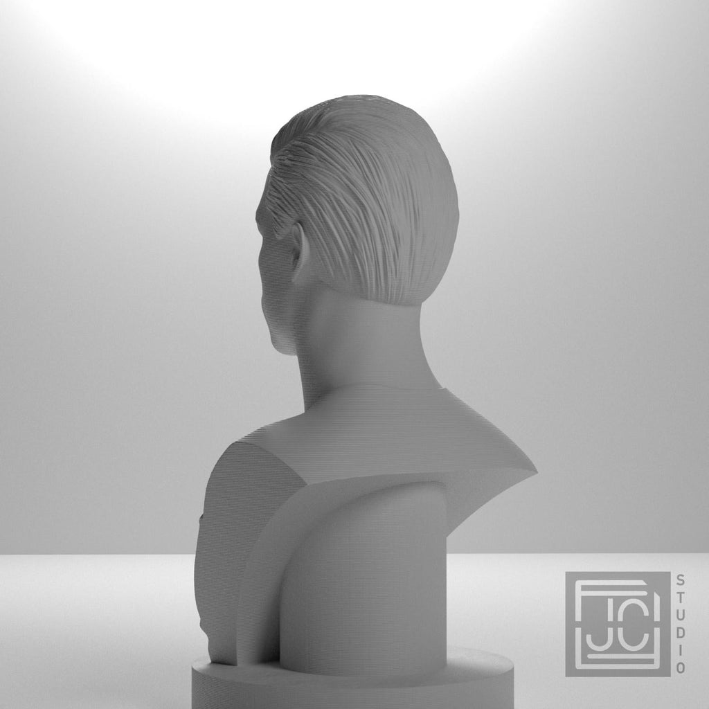 Cristiano Ronaldo 3D Printed Collectible Bust