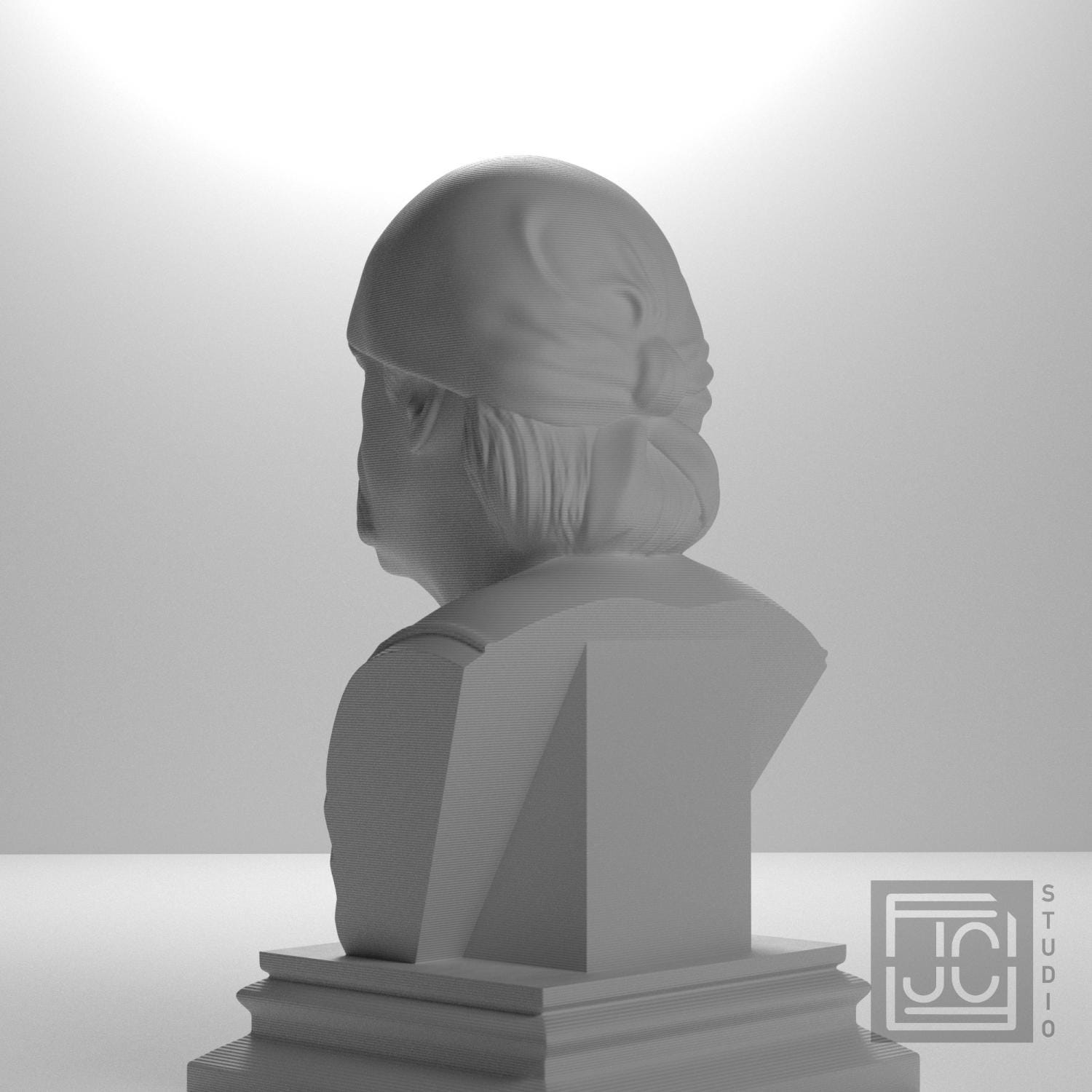 Hulk Hogan 3D Printed Collectible Bust