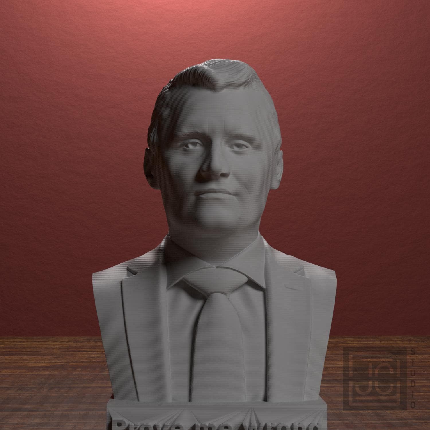 Charlie Kirk 3D Printed Collectible Bust