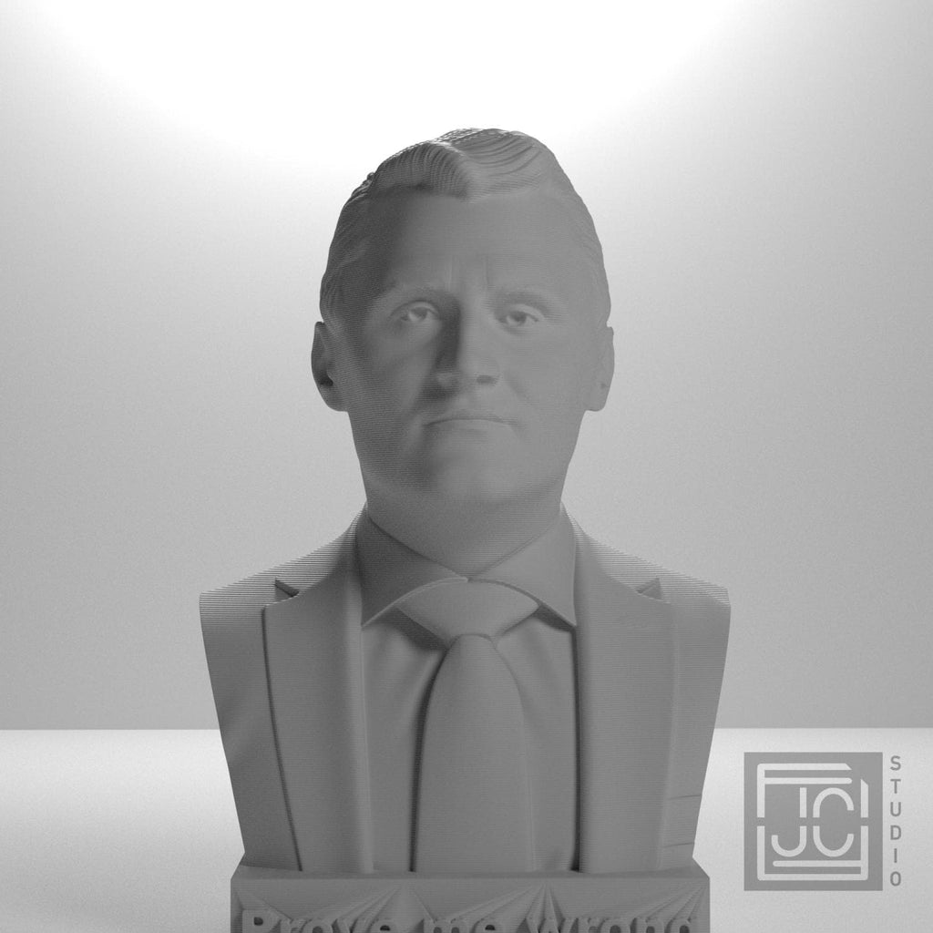 Charlie Kirk 3D Printed Collectible Bust