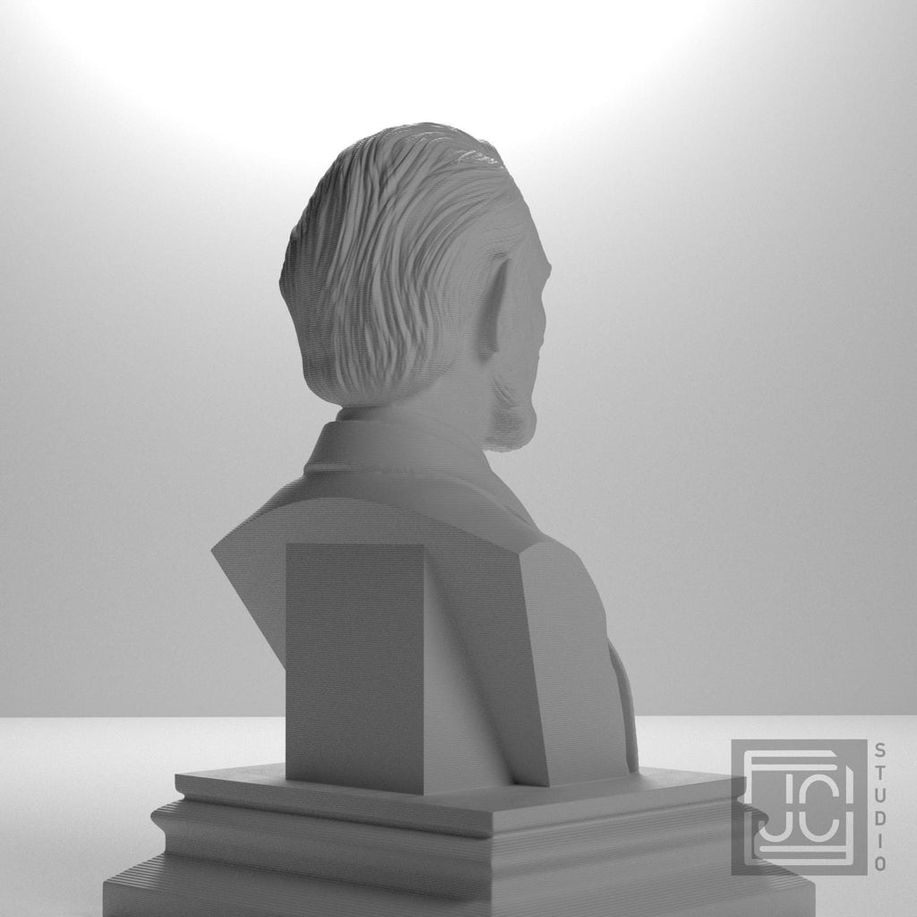 Abraham Lincoln 3D Printed Collectible Bust