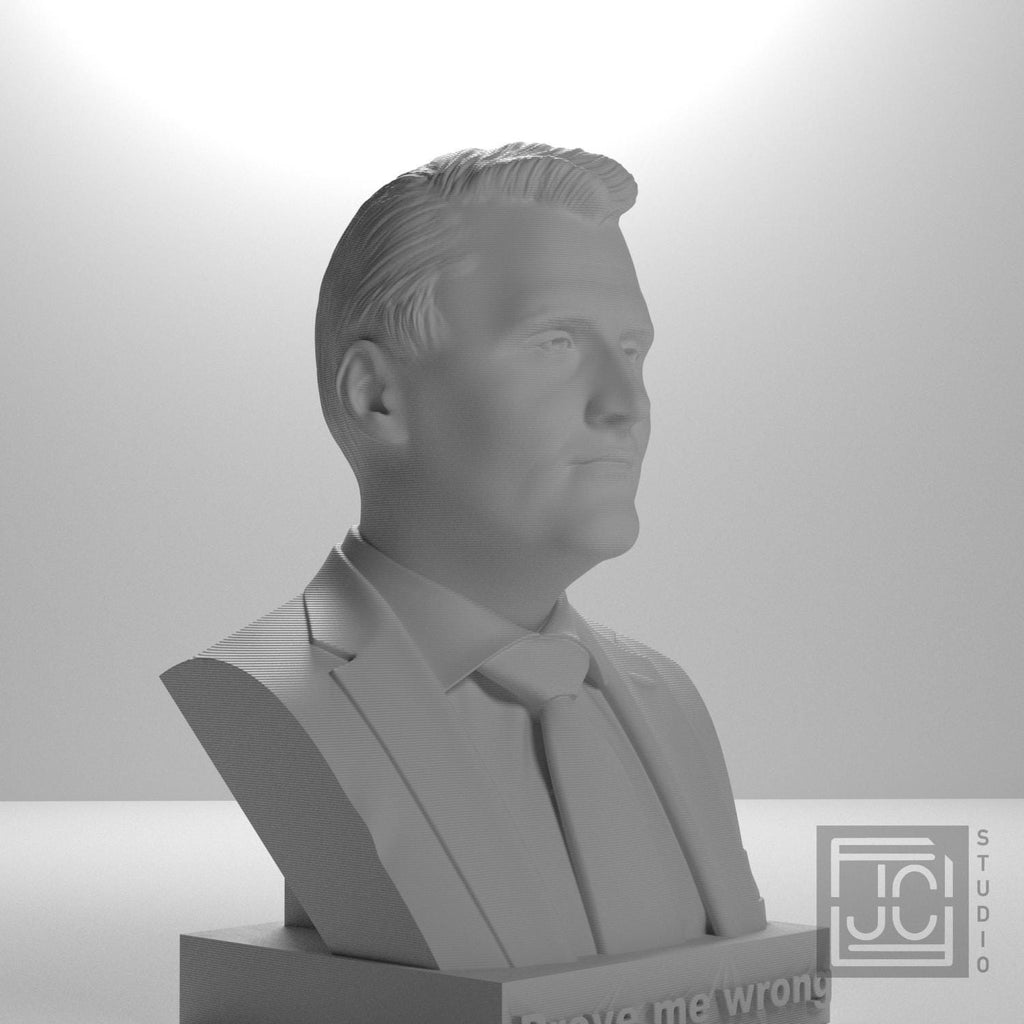 Charlie Kirk 3D Printed Collectible Bust