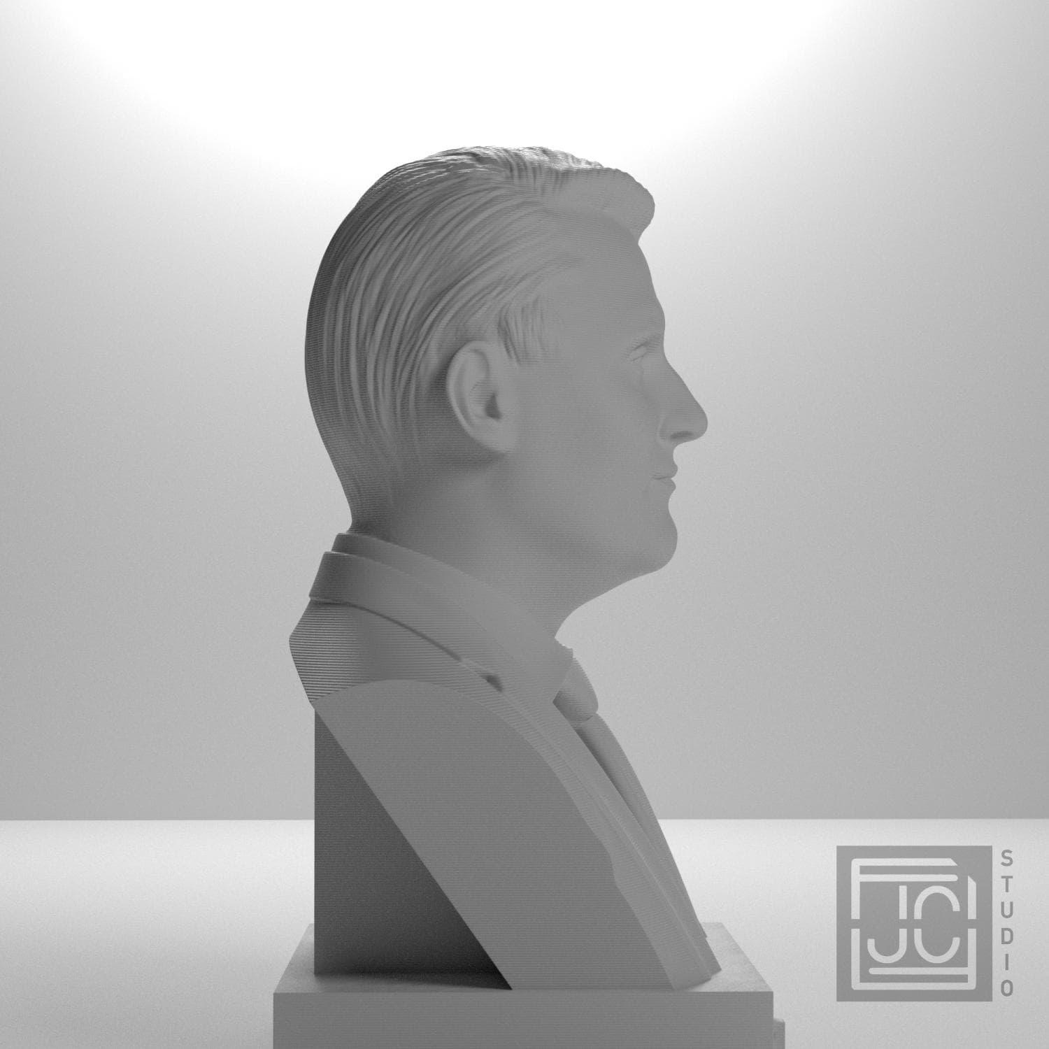 Charlie Kirk 3D Printed Collectible Bust