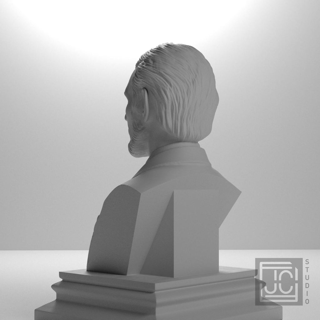 Abraham Lincoln 3D Printed Collectible Bust