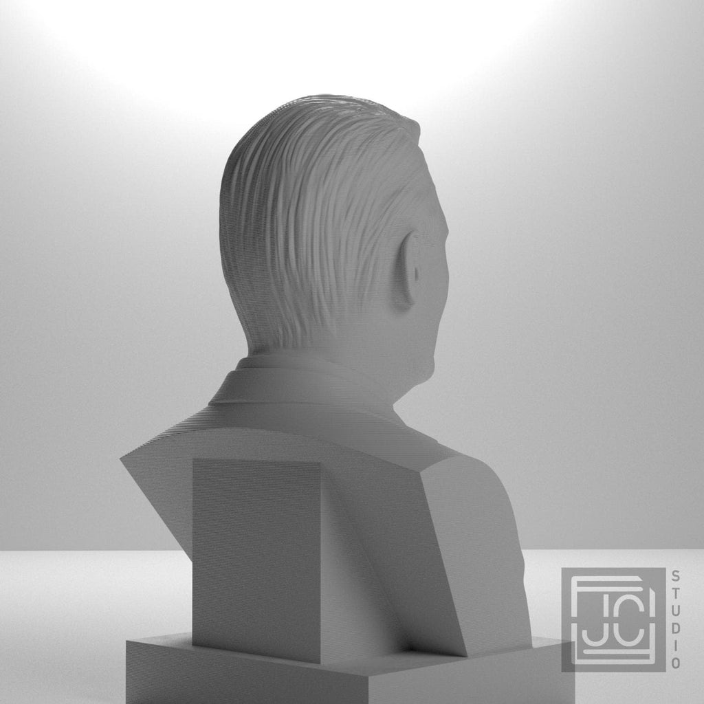 Charlie Kirk 3D Printed Collectible Bust