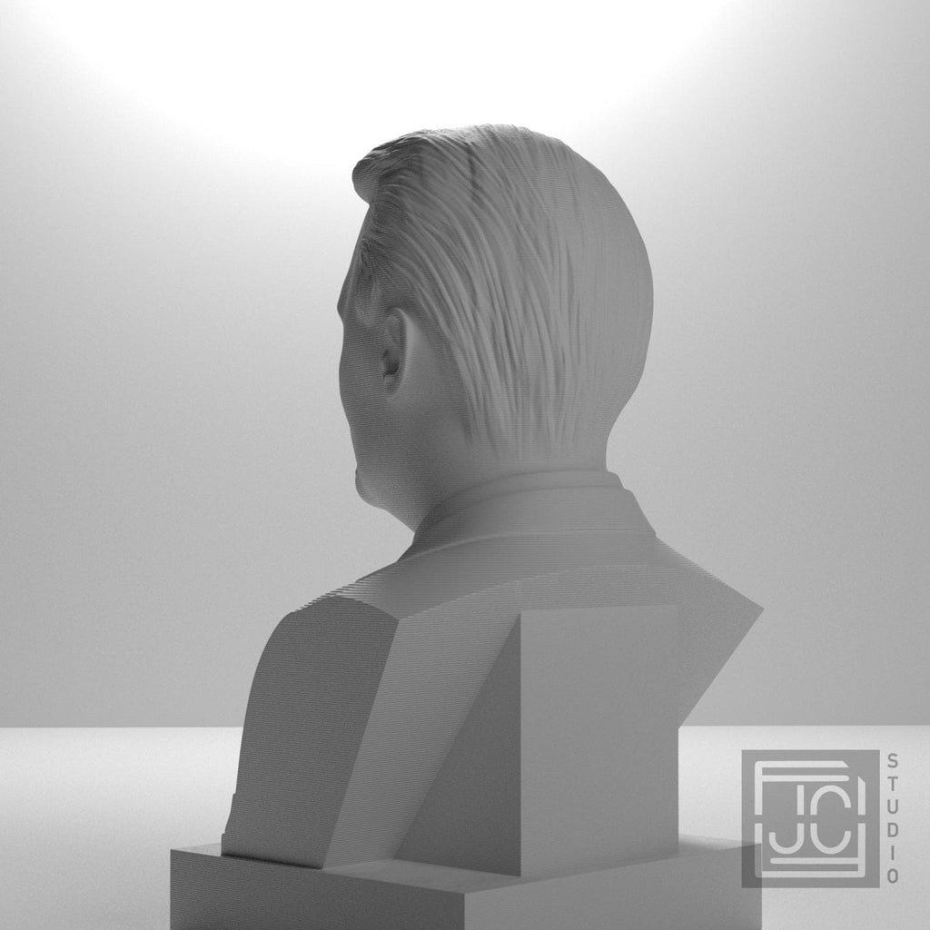 Charlie Kirk 3D Printed Collectible Bust