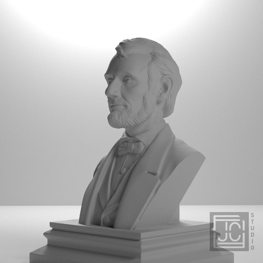 Abraham Lincoln 3D Printed Collectible Bust