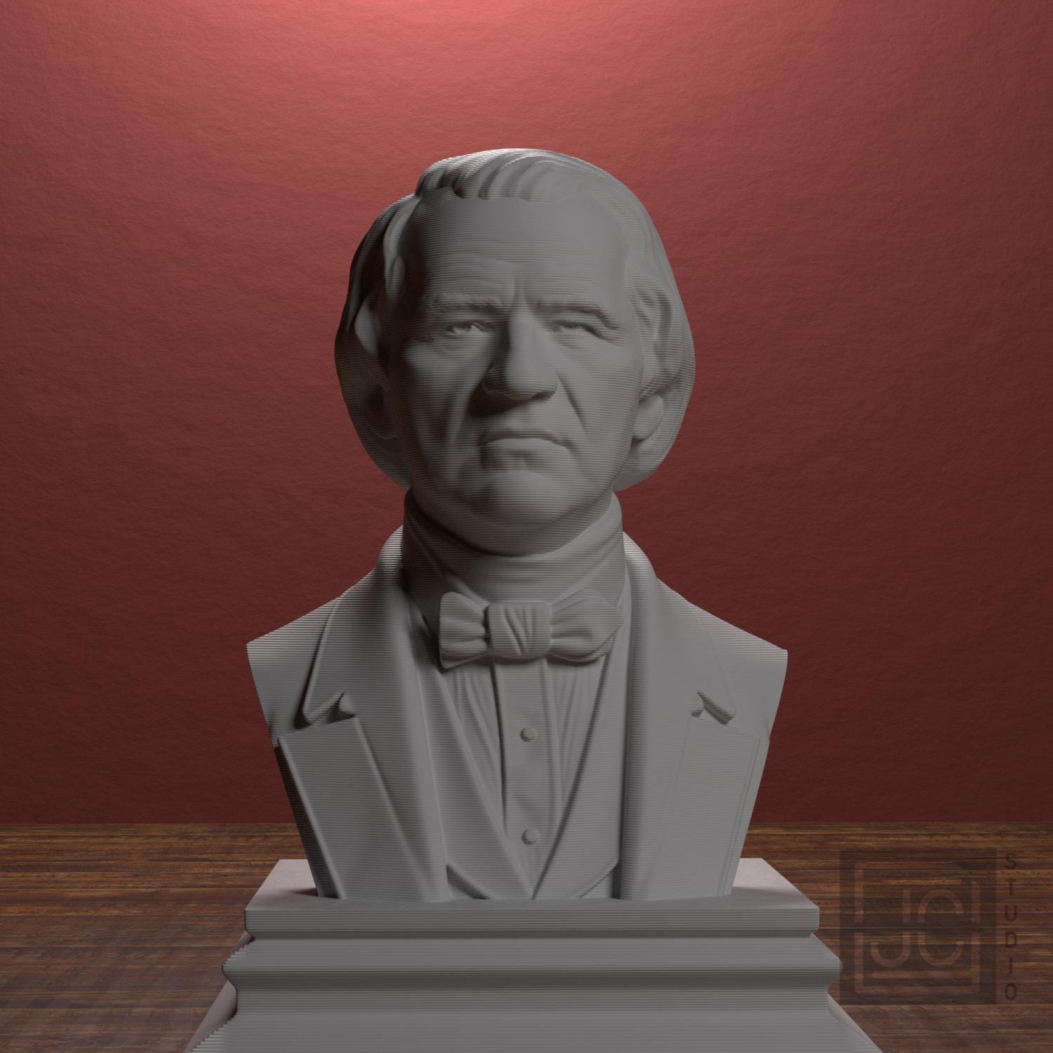 Andrew Johnson 3D Printed Collectible Bust