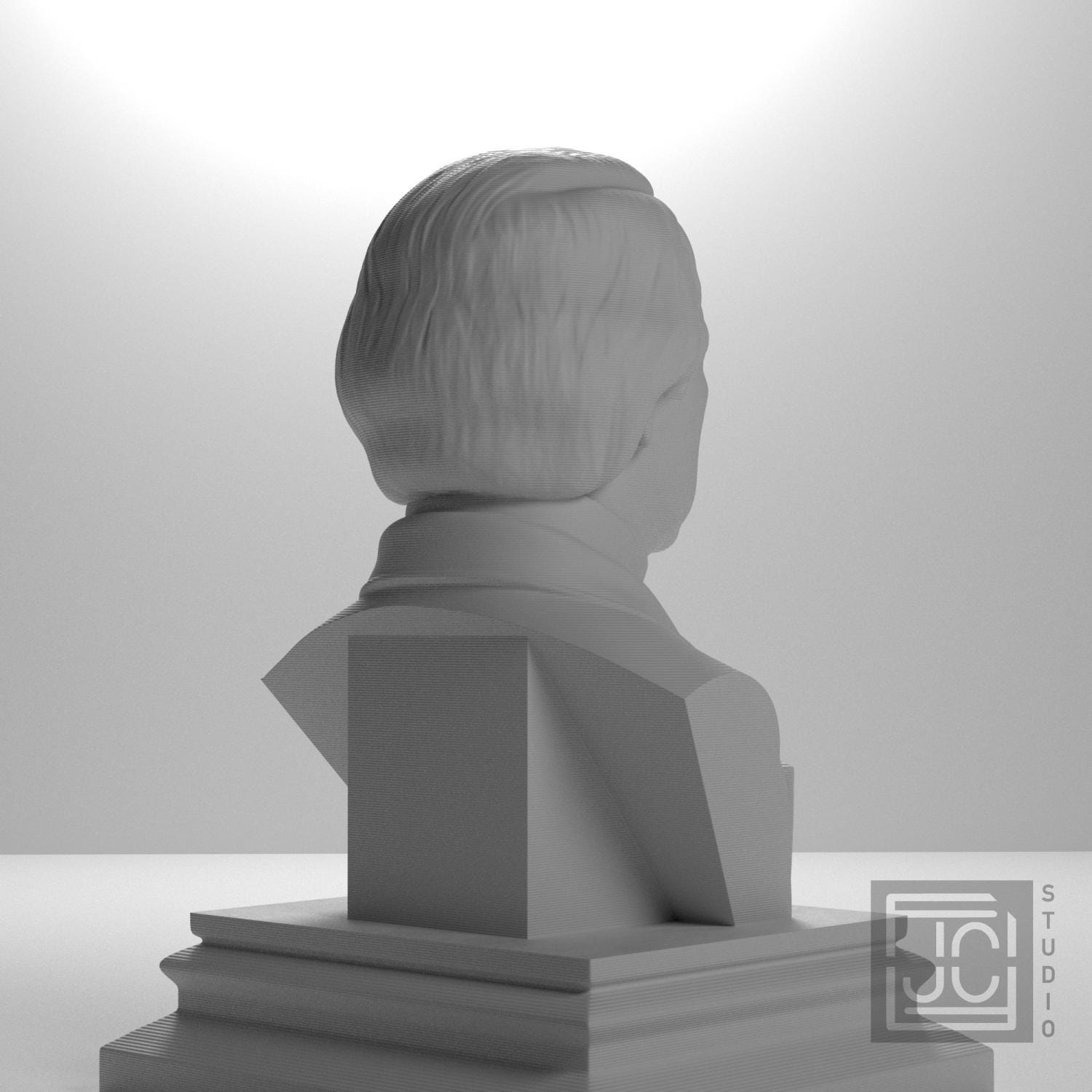 Andrew Johnson 3D Printed Collectible Bust