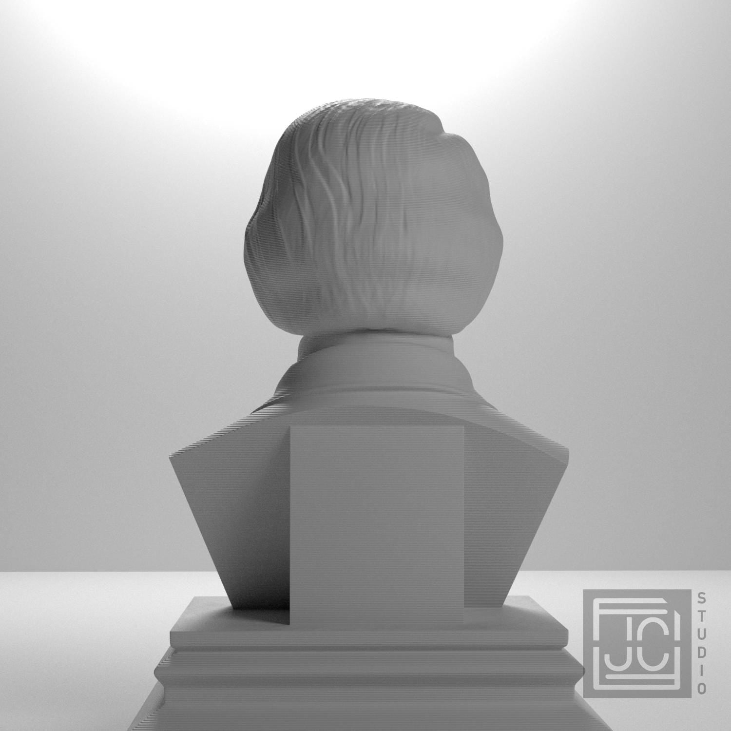 Andrew Johnson 3D Printed Collectible Bust