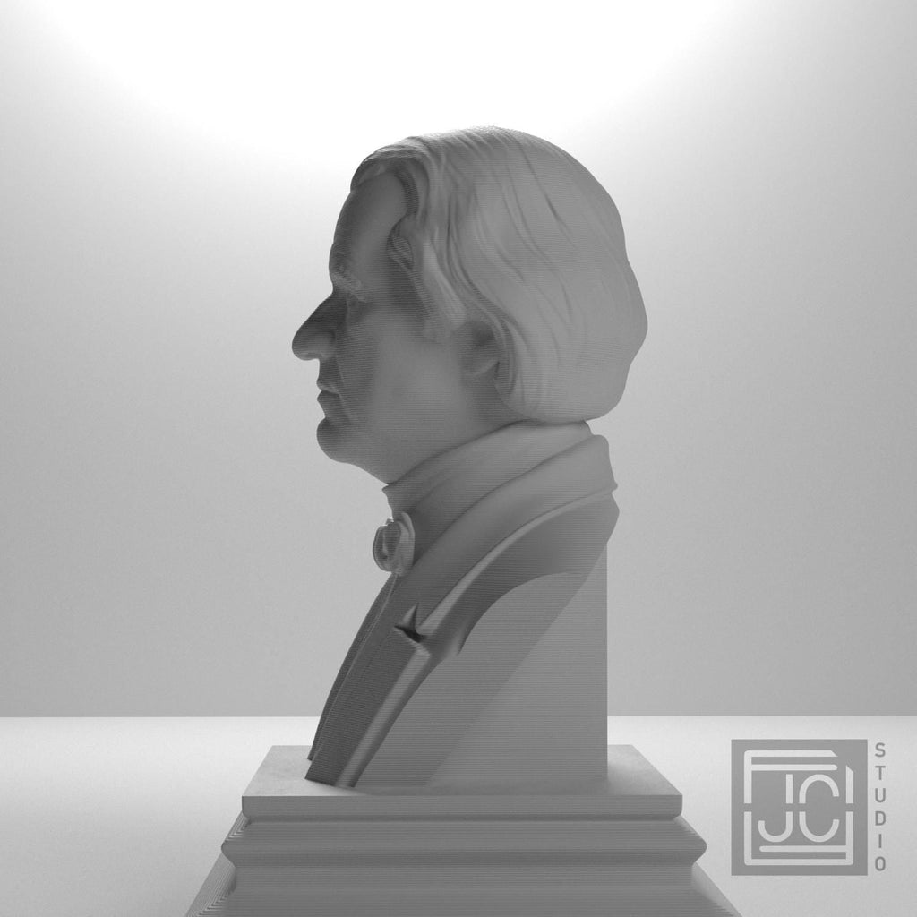 Andrew Johnson 3D Printed Collectible Bust