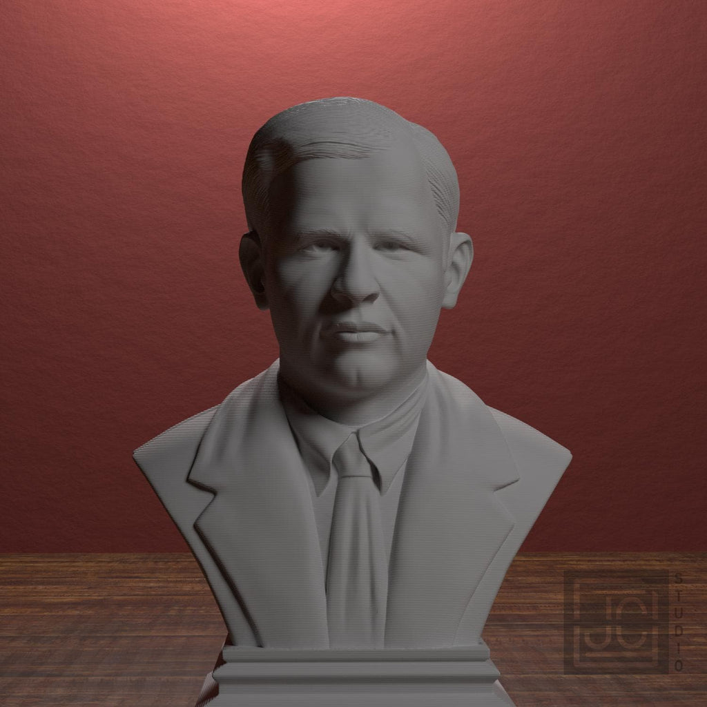 Dietrich Bonhoeffer 3D Printed Collectible Bust