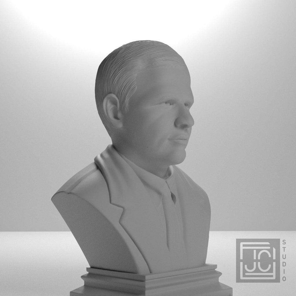 Dietrich Bonhoeffer 3D Printed Collectible Bust