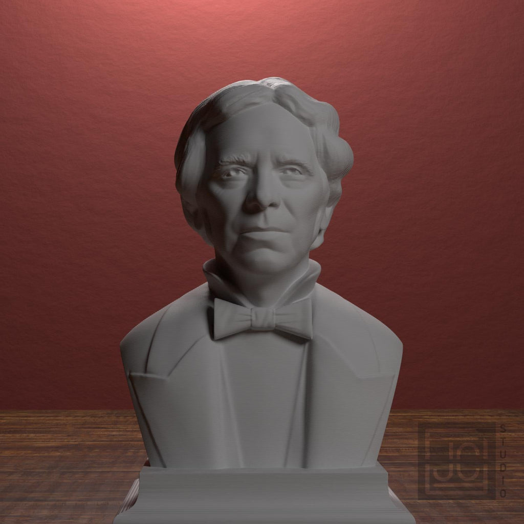 Michael Faraday 3D Printed Collectible Bust