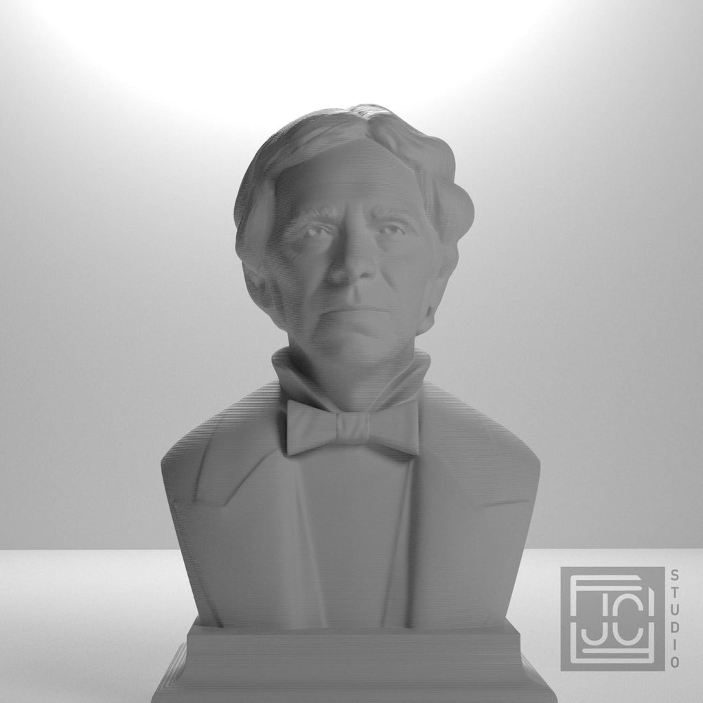 Michael Faraday 3D Printed Collectible Bust