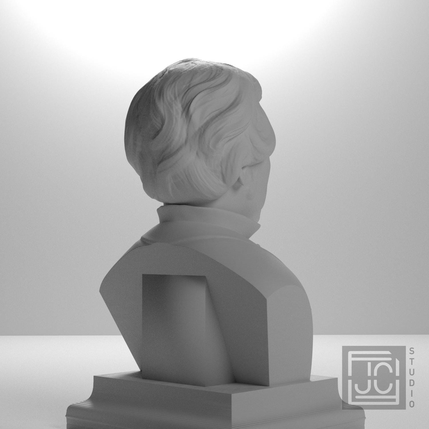 Michael Faraday 3D Printed Collectible Bust