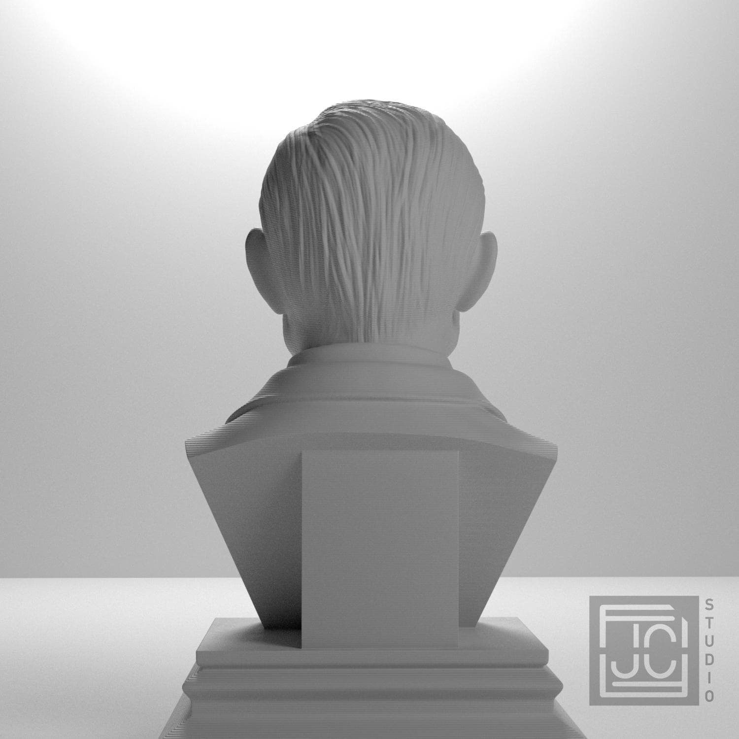 Benjamin Harrison 3D Printed Collectible Bust