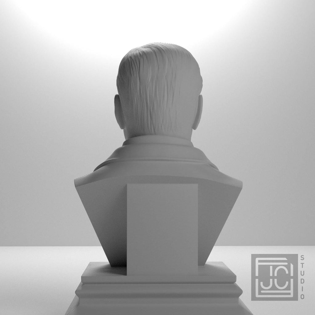 Herbert Hoover 3D Printed Collectible Bust