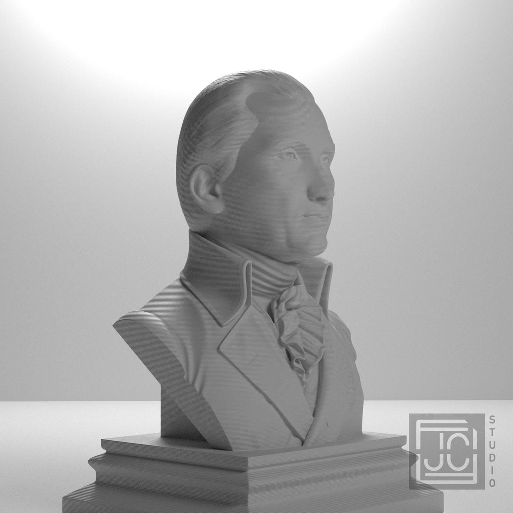 James Monroe 3D Printed Collectible Bust