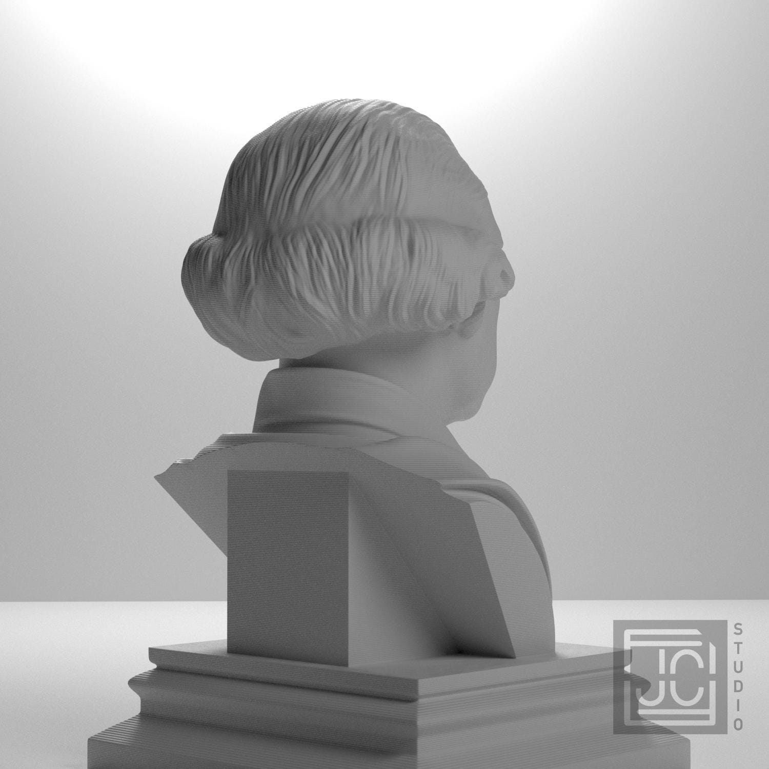 George Washington 3D Printed Collectible Bust