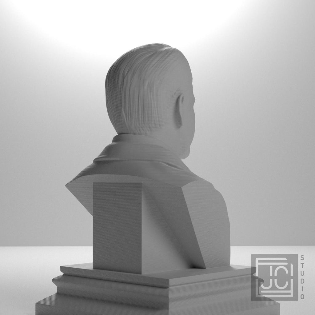Bill Clinton 3D Printed Collectible Bust