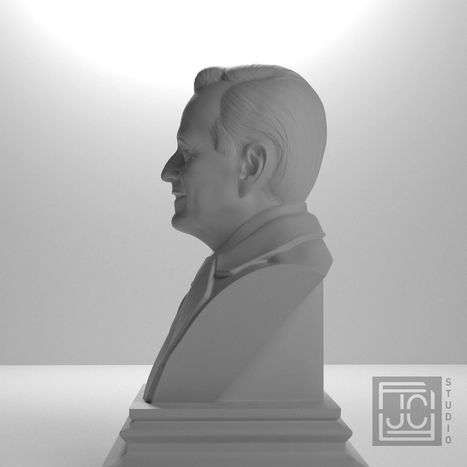 George H. W. Bush 3D Printed Collectible Bust