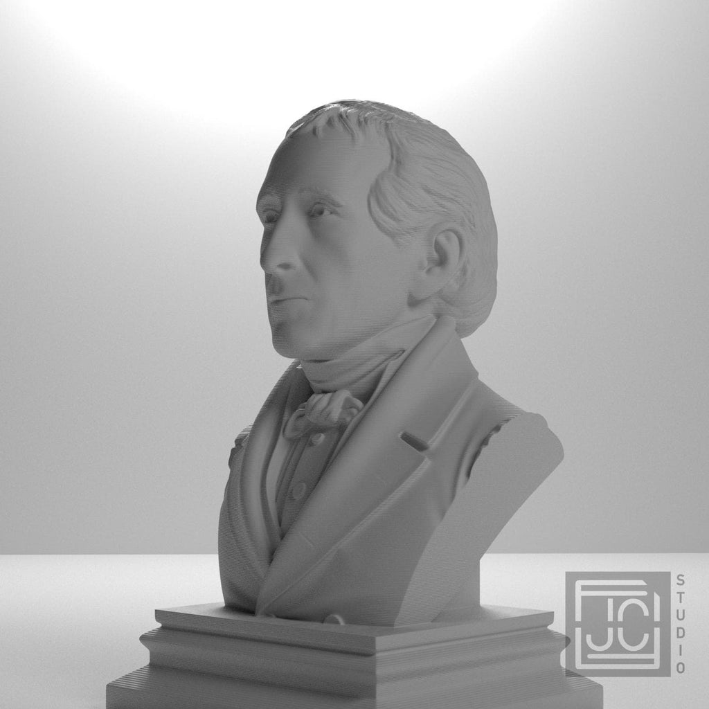 John Tyler 3D Printed Collectible Bust