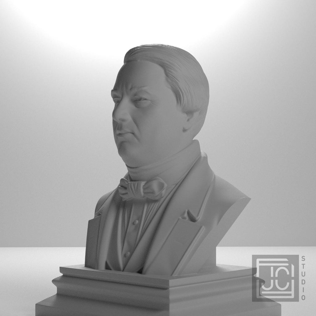Millard Fillmore 3D Printed Collectible Bust