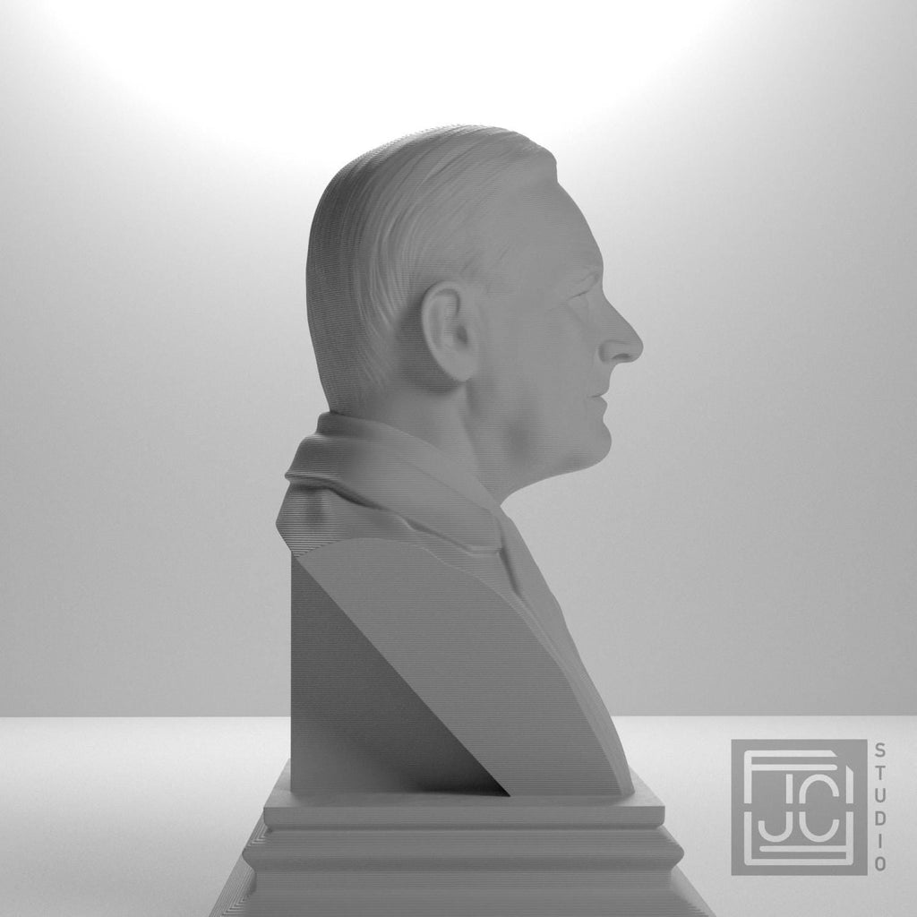 Franklin D. Roosevelt 3D Printed Collectible Bust