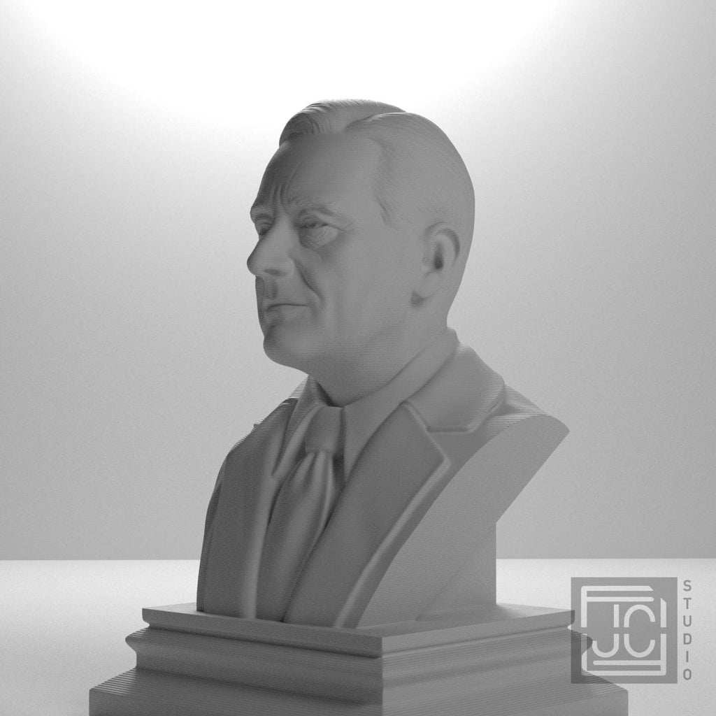 Franklin D. Roosevelt 3D Printed Collectible Bust