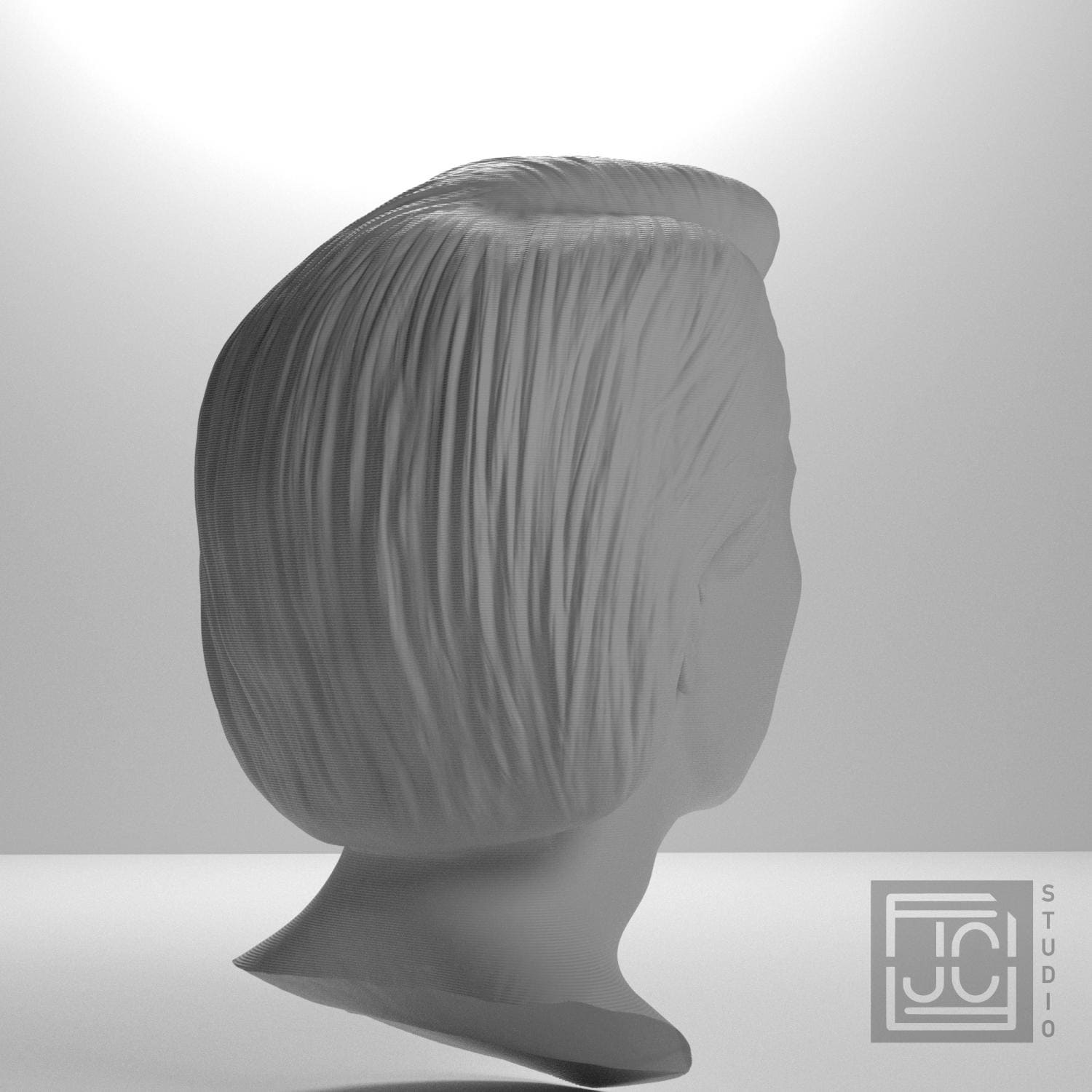 Carl Sagan 3D Printed Collectible Bust