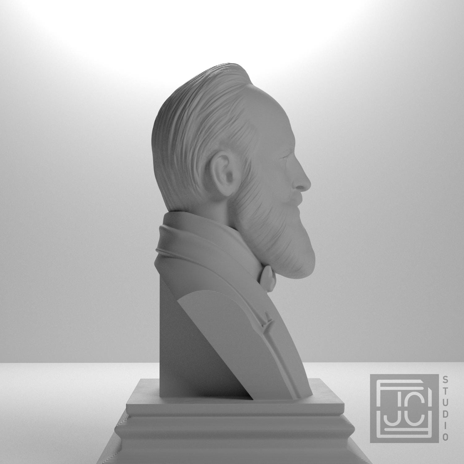 James A. Garfield 3D Printed Collectible Bust