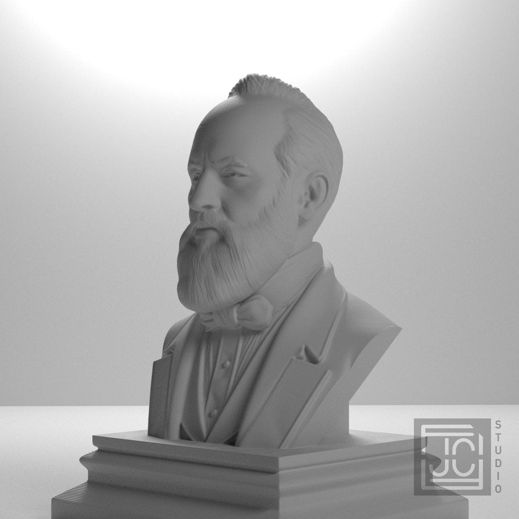 James A. Garfield 3D Printed Collectible Bust