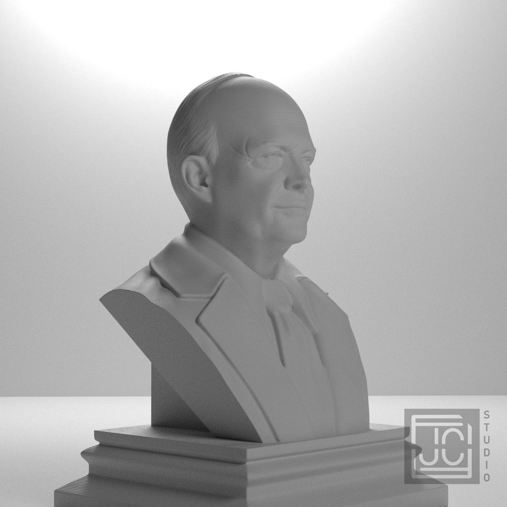 Dwight D. Eisenhower 3D Printed Collectible Bust